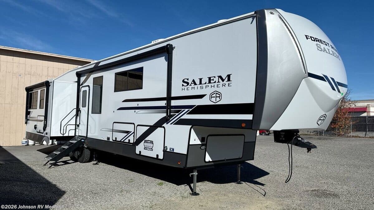 New 2026 Forest River Salem Hemisphere 380WDR available in Medford, Oregon