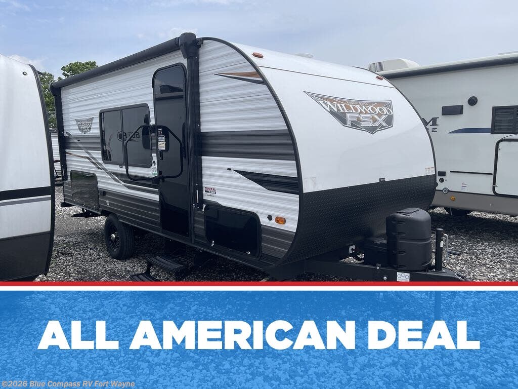 Used 2024 Forest River Wildwood FSX 179DBK available in Columbia City, Indiana