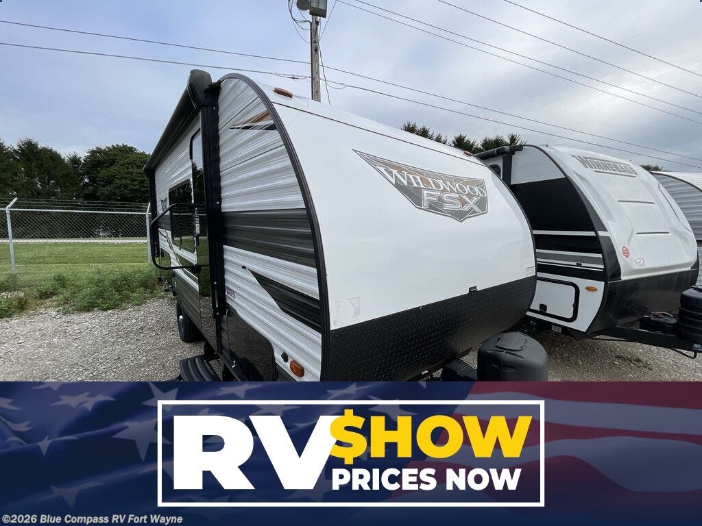 Used 2024  Forest River Wildwood FSX 179DBK by Forest River from Blue Compass RV Fort Wayne in Columbia City, IN