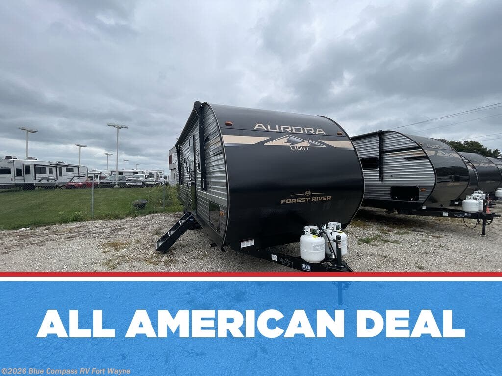 New 2026 Forest River Aurora Light 26BHS available in Columbia City, Indiana