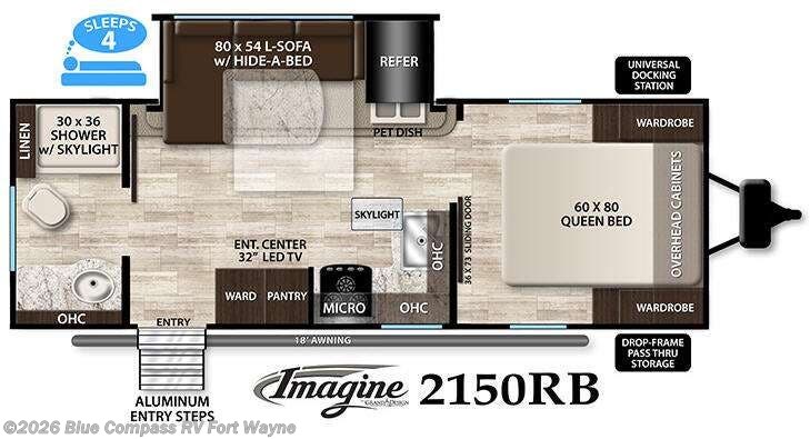 Used 2016 Grand Design Imagine 2150RB available in Columbia City, Indiana