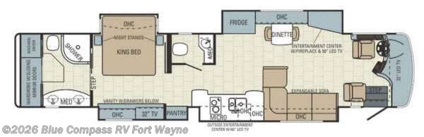 Used 2015 Entegra Coach Cornerstone 45b available in Columbia City, Indiana