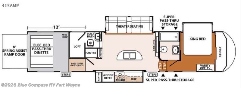 Used 2016 Forest River XLR Thunderbolt 415AMP available in Columbia City, Indiana