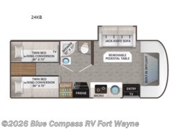 New 2026 Thor Motor Coach Gemini AWD 24KB available in Columbia City, Indiana