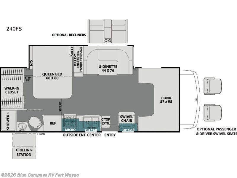 Used 2019 Coachmen Leprechaun 240FS Ford 450 available in Columbia City, Indiana