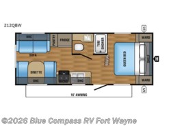 Used 2017 Jayco Jay Flight SLX 212QBW available in Columbia City, Indiana