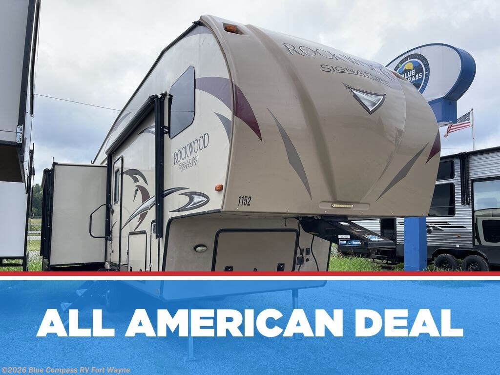 Used 2017 Forest River Rockwood Signature Ultra Lite 8289WS available in Columbia City, Indiana