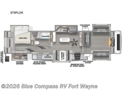 Used 2022 Forest River Sandpiper Luxury 379FLOK available in Columbia City, Indiana