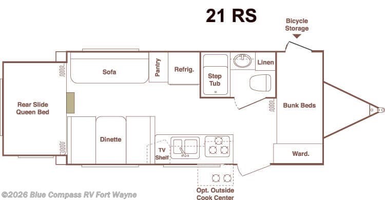 Used 2004 Keystone Outback 21RS available in Columbia City, Indiana