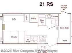 Used 2004 Keystone Outback 21RS available in Columbia City, Indiana