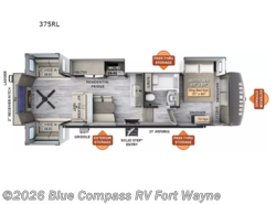 Used 2024 Forest River Rockwood Signature 375RL available in Columbia City, Indiana
