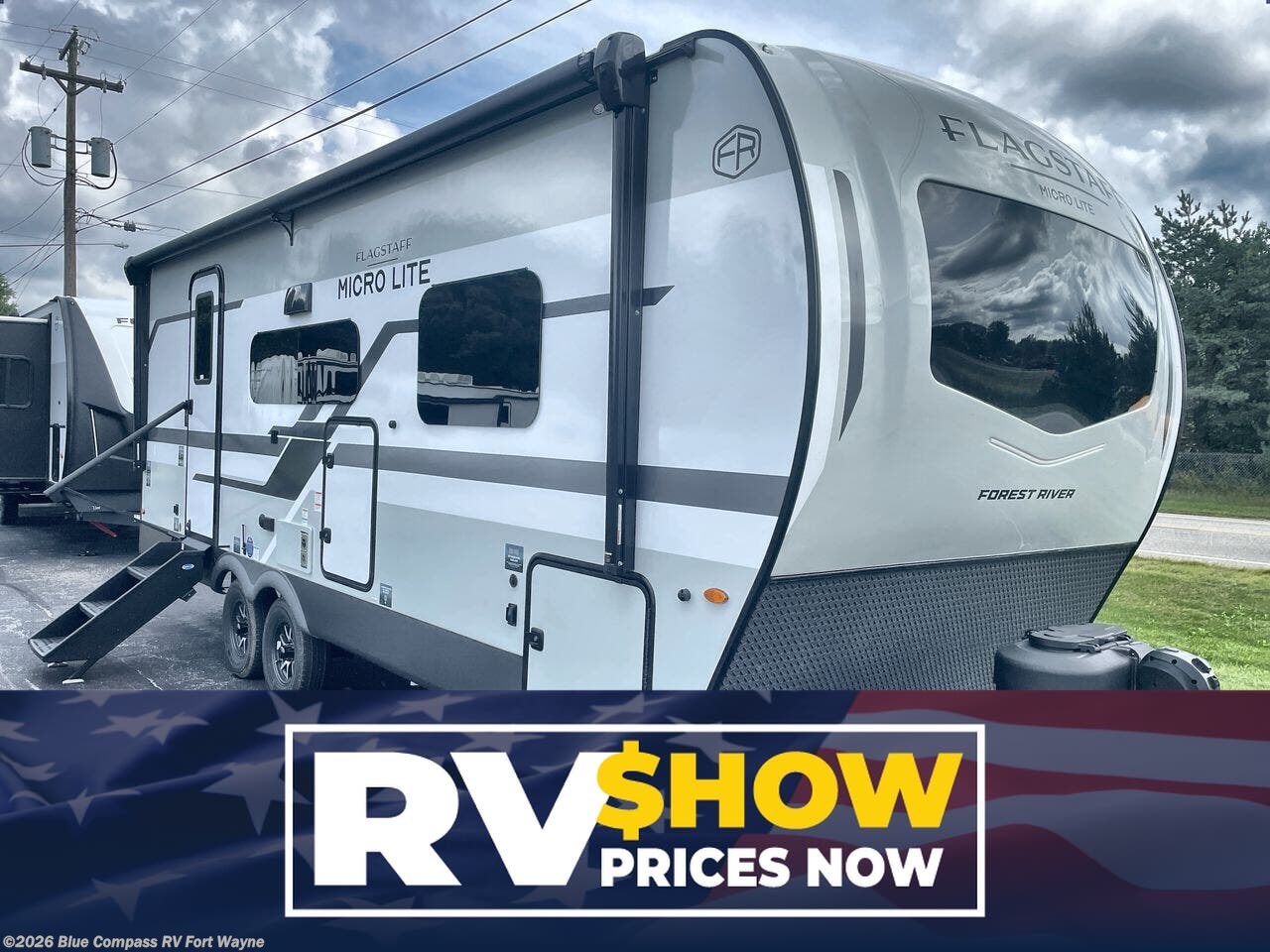 New 2027  Forest River Flagstaff Micro Lite 25SRB by Forest River from Blue Compass RV Fort Wayne in Columbia City, IN