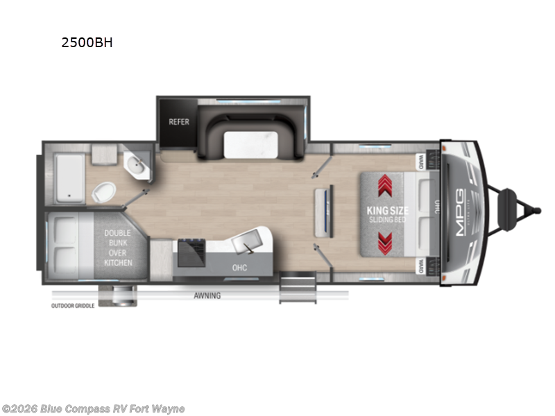 Used 2025 Cruiser RV MPG 2500BH available in Columbia City, Indiana