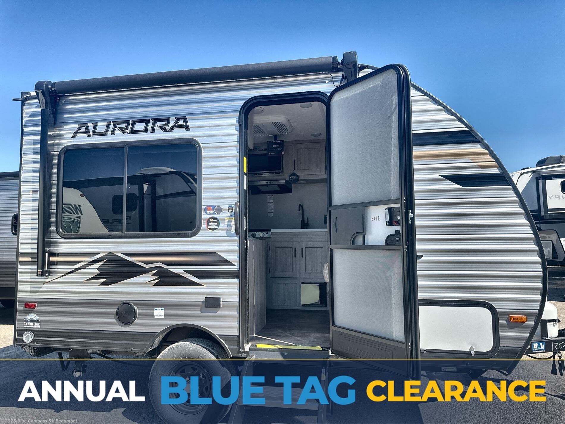New 2026 Forest River Aurora Light 13RDX available in Vidor, Texas