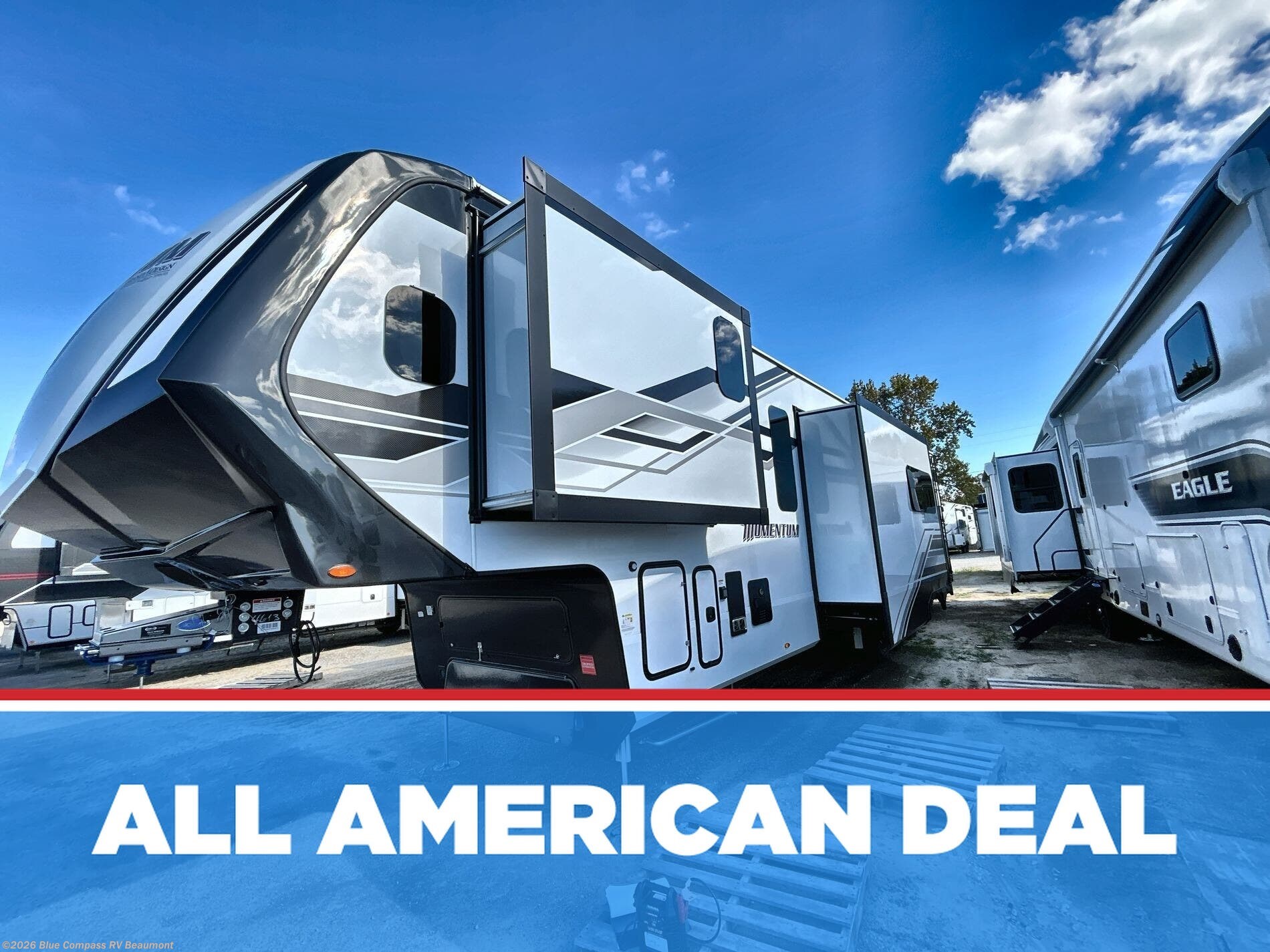 New 2026 Grand Design Momentum 395MT available in Vidor, Texas