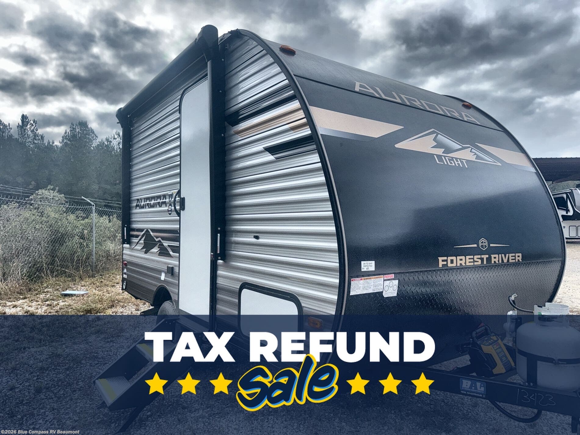 New 2026 Forest River Aurora Light 13RKX available in Vidor, Texas