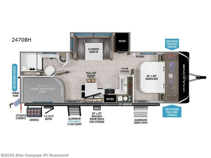 New 2026 Grand Design Imagine 2470BH available in Vidor, Texas