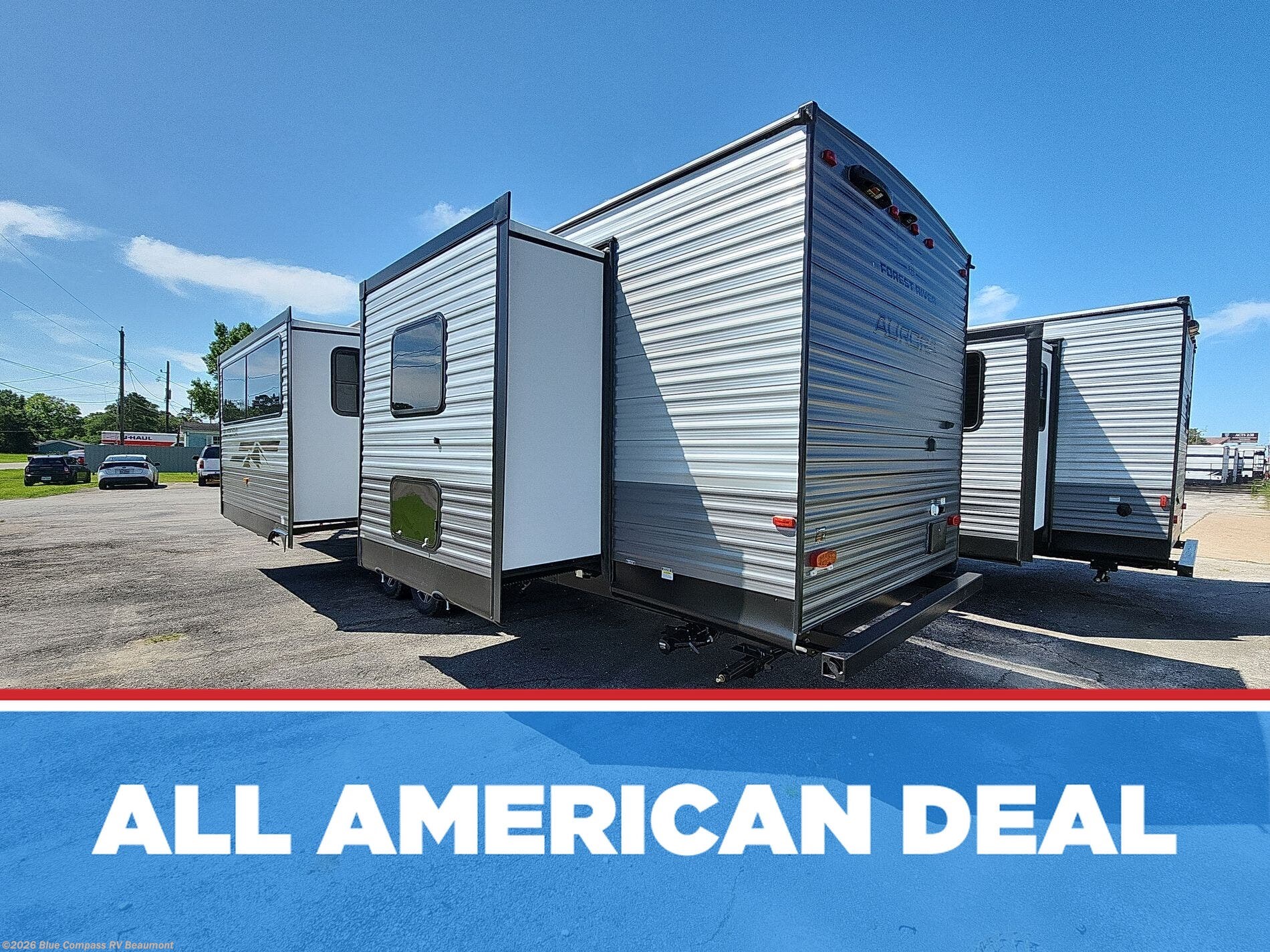 New 2026 Forest River Aurora 33DBDS available in Vidor, Texas