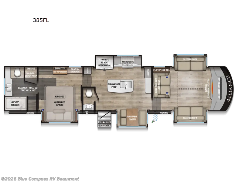 New 2027 Alliance RV Paradigm 385FL available in Vidor, Texas