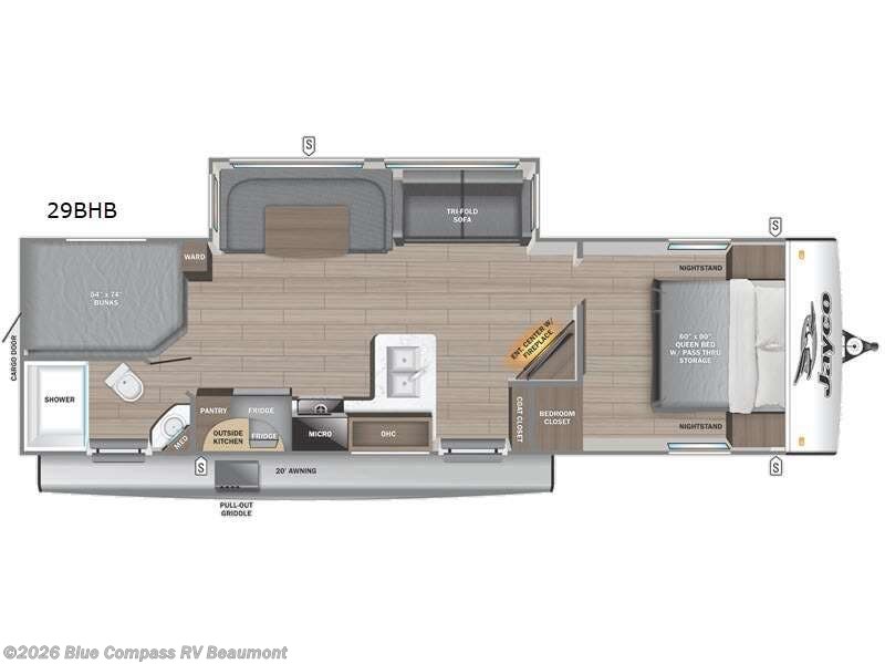Used 2026 Jayco Jay Feather 29BHB available in Vidor, Texas