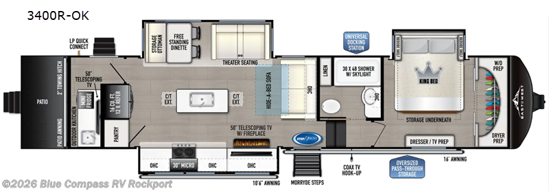 New 2025 East to West Blackthorn 3400R-OK available in Rockport, Texas