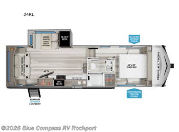 New 2025 Grand Design Reflection 100 Series 24RL available in Rockport, Texas