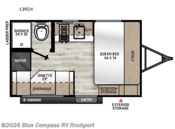 New 2026 Forest River Aurora Light 13RDX available in Rockport, Texas