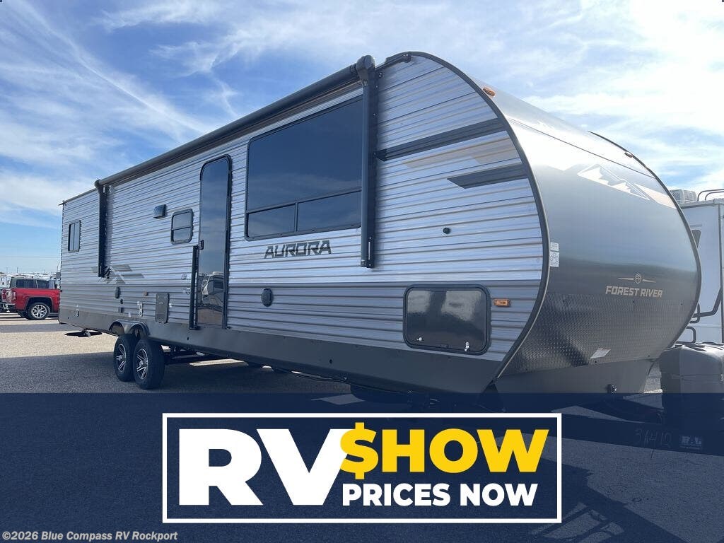 New 2026 Forest River Aurora 34BHTS (2 Queen Beds) available in Rockport, Texas