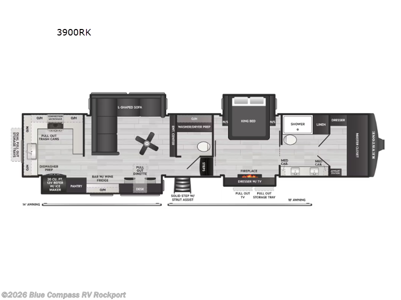 New 2026 Keystone Montana 3900RK available in Rockport, Texas