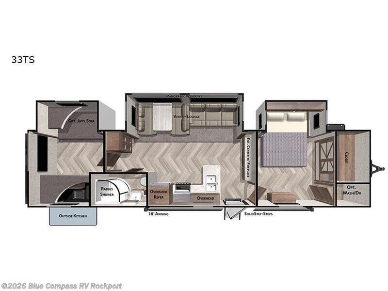Used 2020 Forest River Salem 33TS available in Rockport, Texas