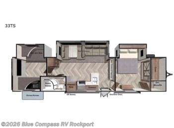 Used 2020 Forest River Salem 33TS available in Rockport, Texas