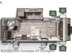 Used 2021 Forest River Flagstaff Micro Lite 25FBS available in Rockport, Texas