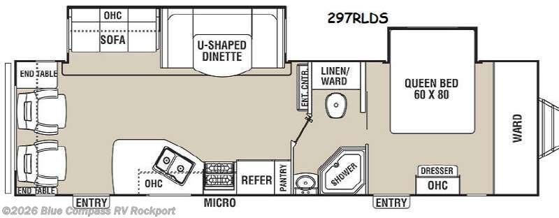 Used 2015 Coachmen Freedom Express 297RLDS available in Rockport, Texas