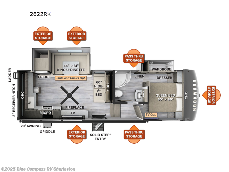 Used 2023 Forest River Rockwood Signature 2622RK available in Ladson, South Carolina