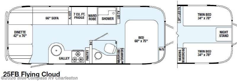 Used 2015 Airstream Flying Cloud 25FB available in Ladson, South Carolina