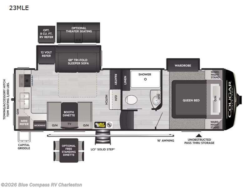 Used 2023 Keystone Cougar Half-Ton 23MLE available in Ladson, South Carolina