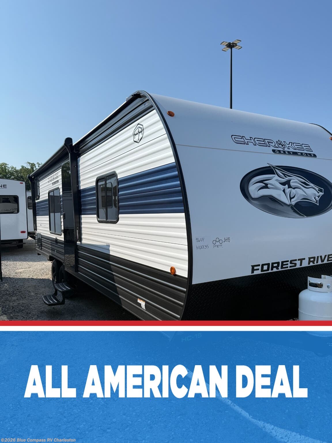 New 2026 Forest River Cherokee Grey Wolf 26LP available in Ladson, South Carolina