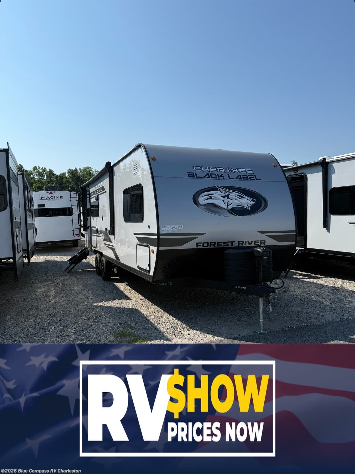 New 2026 Forest River Cherokee Grey Wolf Black Label 23MKBL available in Ladson, South Carolina