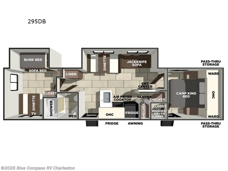 New 2027 Forest River Tracer 295DB available in Ladson, South Carolina