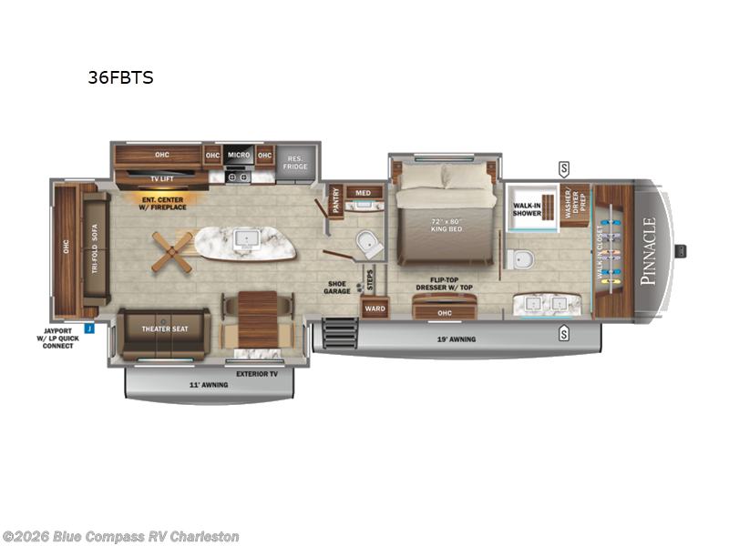 Used 2022 Jayco Pinnacle 36FBTS available in Ladson, South Carolina
