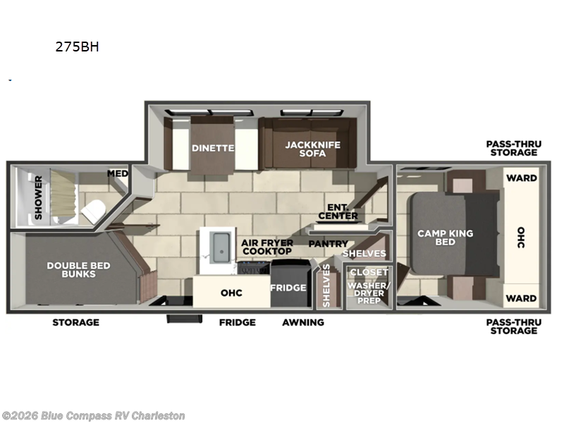 New 2027 Forest River Tracer 275BH available in Ladson, South Carolina