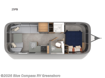 New 2024 Airstream Trade Wind 25FB available in Colfax, North Carolina