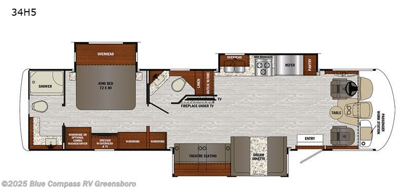 Used 2020 Forest River Georgetown 5 Series 34H5 available in Colfax, North Carolina