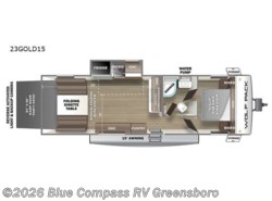 Used 2023 Forest River Cherokee Wolf Pack Gold 23GOLD15 available in Colfax, North Carolina