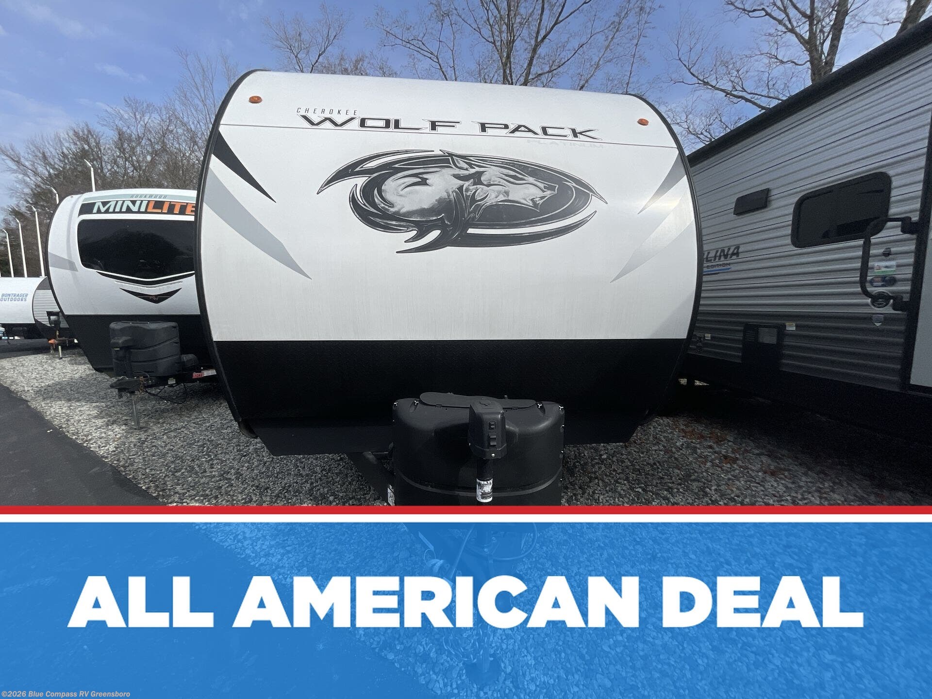 Used 2023 Forest River Cherokee Wolf Pack Gold 23GOLD15 available in Colfax, North Carolina