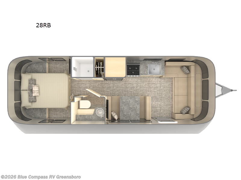 New 2026 Airstream Flying Cloud 28RB available in Colfax, North Carolina