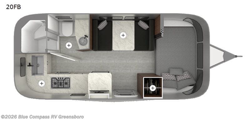 Used 2020 Airstream Caravel 20FB available in Colfax, North Carolina