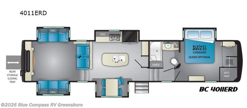 Used 2019 Heartland Big Country 4011 ERD available in Colfax, North Carolina