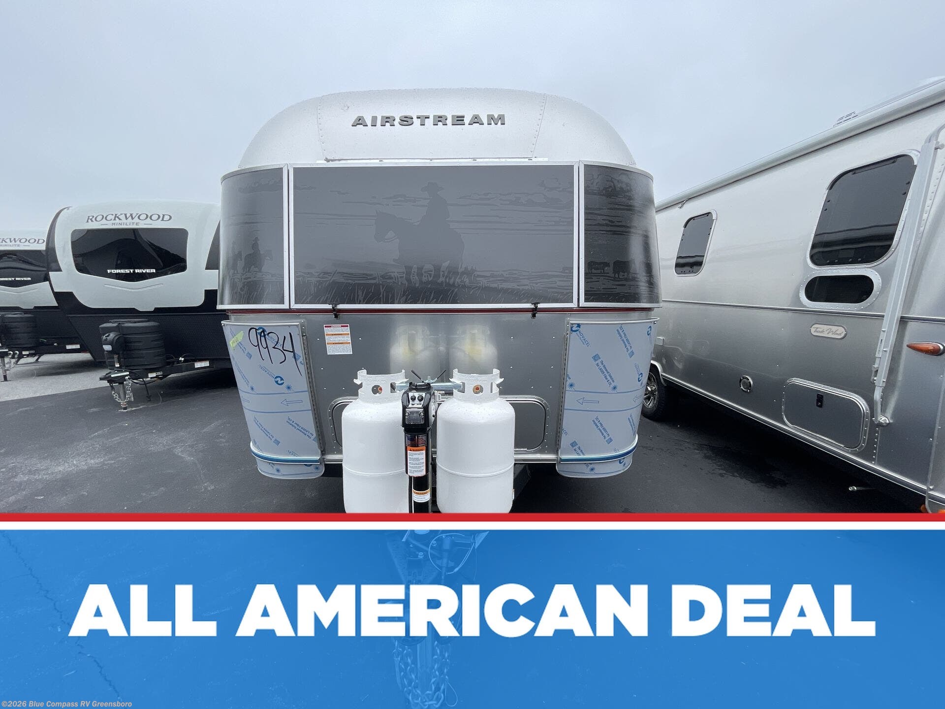New 2026 Airstream  Stetson + 6666 Special Edition Queen Bed available in Colfax, North Carolina