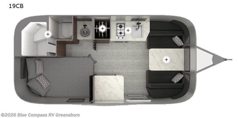 Used 2020 Airstream Caravel 19CB available in Colfax, North Carolina